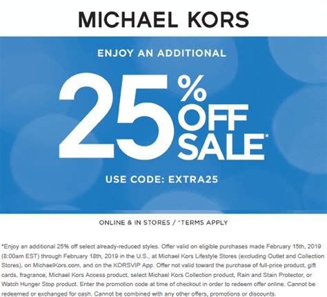 promo code michael kors 2021|Michael Kors rewards.